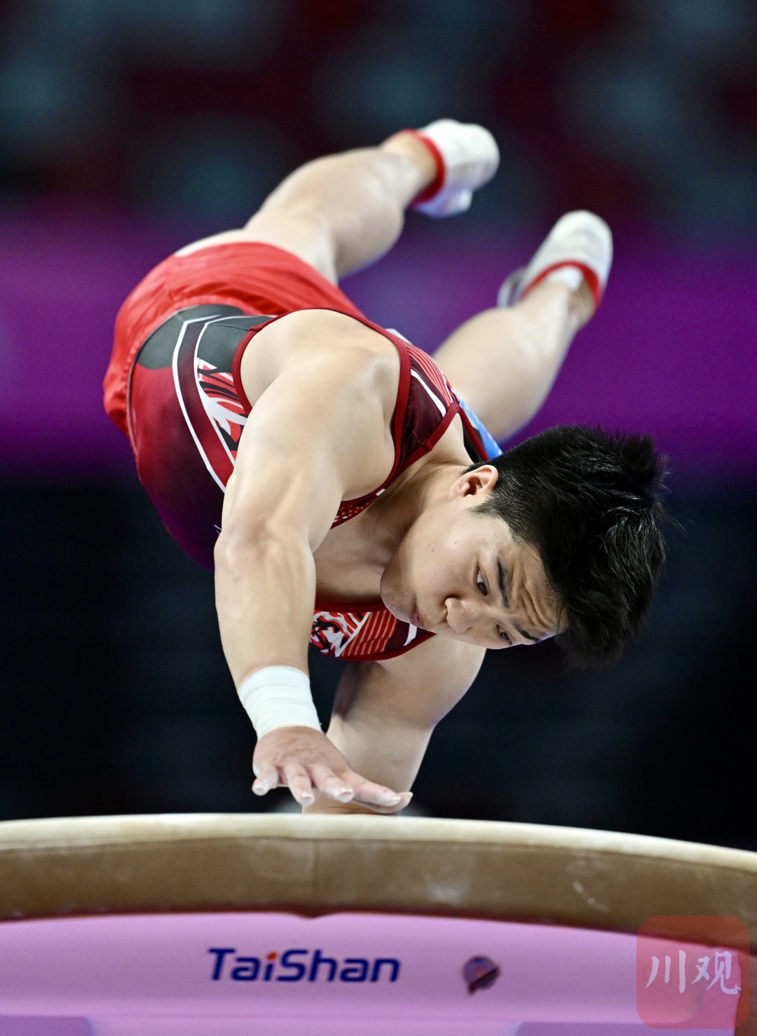 体操团体擂台史诗般，中国体操队瞄准榜首